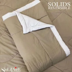 GREY COMFORTER