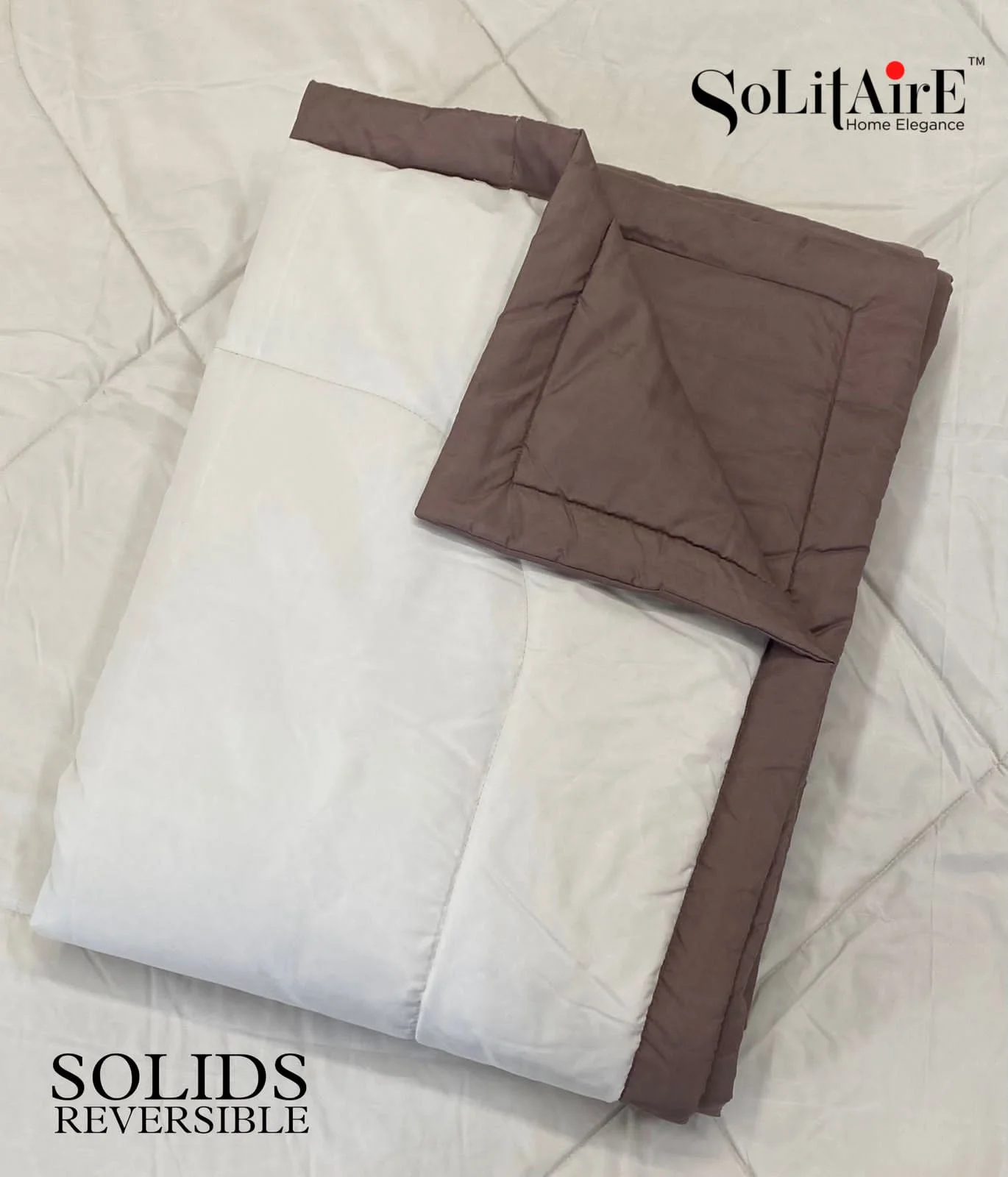 SOLID COMFORTER